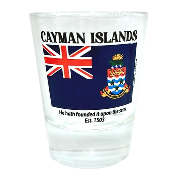 Cayman Islands Flag Shot Glass