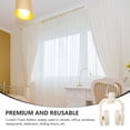 thumbnail image 3 of 30 Pcs Rouleaux de Remplacement pour Rideaux Flexibles Silencieux Pièces de Rideaux, 3 of 6