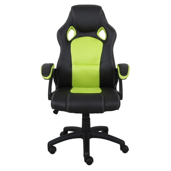 Fauteuil de jeu Jade, noir/vert