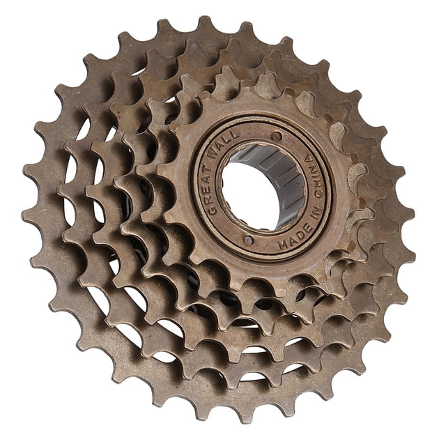Bike Freewheel Set, 6 Speed 14T-28T Durable Bicycle Freewheel Cassette Sprocket for Mountain Bike Replacement Accessory
