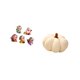 thumbnail image 5 of Escultura De Resina De Calabaza De La Fortuna, Miniestatua Decorativa De Peluche, Cojín Para Dormitorio, Sofá, Cama, Mesa, Decoración De Fiesta De Año Nuevo., 5 of 8
