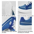thumbnail image 2 of Cyiecw Mens Sneakers Classic Low top Casual Canvas Shoes for Men Teen, Lace Up Comfortable Skate Walking Shoe for Men Lightweight Fashion Sneakers, 2 of 7