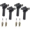 thumbnail image 3 of Direct Ignition Coils Spark Plugs Tune Up Kit For Saturn Ion 2.0L 2004-2007, 3 of 7