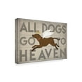 thumbnail image 2 of Trademark Fine Art 'All Dogs Go to Heaven II' Canvas Art by Ryan Fowler, 2 of 3