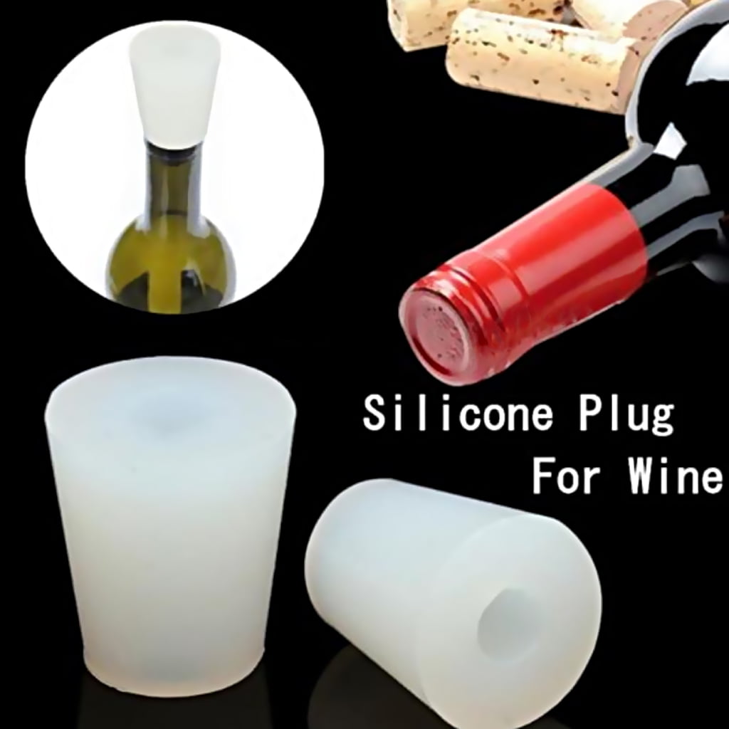 Silicone Bottle Stopper Plug Airlock Valve Cap For Brew Wine Beer Use T 