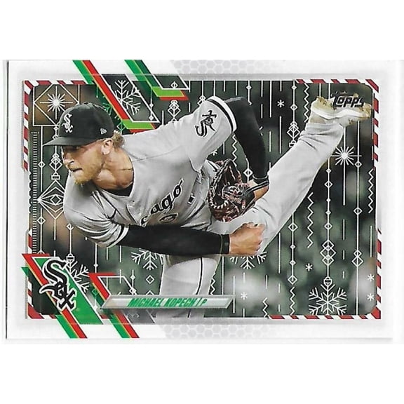 2021 Topps Holiday Mega Box Baseball Card #HW28 Michael Kopech NM-MT White Sox Chicago White Sox MLB Baseball Trading Card