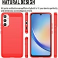 thumbnail image 3 of Samsung Galaxy A34 5G Case,Folmeikat with Screen Protector Shock-Absorption Flexible TPU Rubber Protective Cell Phone, 3 of 5