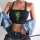 thumbnail image 4 of Women Tank Top Sexy Reflective Bralet Buckle Tube Top Vest Cami Buy 2 Save 10%, 4 of 5