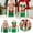 A, variant on Couple Aprons With Santa Style Design Festive Holiday Cooking Aprons With Trim And Belt Buckles Kitchen For And Canvas Apron Cooking Men Apron Painting Smock for Adults Women Smocks for Men Chef Hat