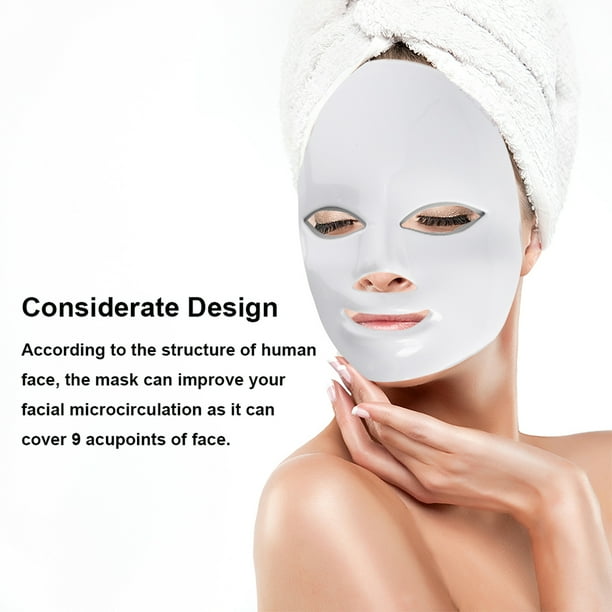 LED Face Mask Skin Rejuvenation Therapy Device Photon Light Mask Light