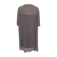 thumbnail image 4 of Vestido Vestido de fiesta de festival de moda casual de trajes elegantes de 2 piezas para mujer (Gris XXXL) Ygjytge Gris T 3EG para Mujer, 4 of 7