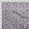 thumbnail image 4 of oneOone Polyester Spandex Off White Fabric Asian Suzani Sewing Material Print Fabric By The Yard 56 Inch Wide, 4 of 5