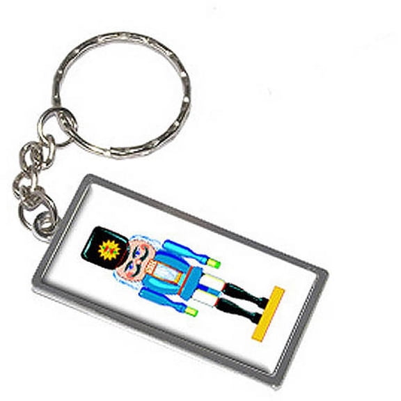 Nutcracker Keychain Key Chain Ring