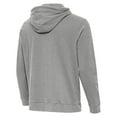 thumbnail image 3 of Men's Antigua Heather Black St. Louis Blues Cloud Pullover Hoodie, 3 of 3