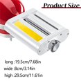 thumbnail image 3 of DJN 2025 New Meat Mincer Pasta Machine Accessories 3 For Mixers And Set Of Pasta Accessories Including Pasta Roller Pasta Cutter And Fettuccine Cutter For Pasta Plastic White One Size, 3 of 9