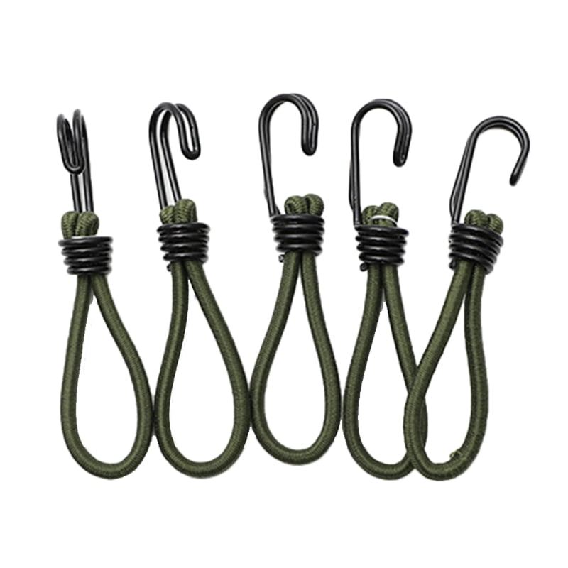 3Pcs/set camping tent elastic rope buckle elasticity fixed straps accessories R~ 