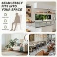 thumbnail image 7 of Homall Dining Chairs Set of 2,Modern Upholstered Fabric Dining Chairs,Kitchen,Dining Room Wooden Chairs (Gray), 7 of 7