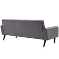 thumbnail image 6 of Modway Delve Performance Velvet Sofa in Maroon, 6 of 48