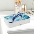 thumbnail image 6 of Dolphin Portable PU Leather Travel Jewelry Display Case Organizer Box, 6 of 6