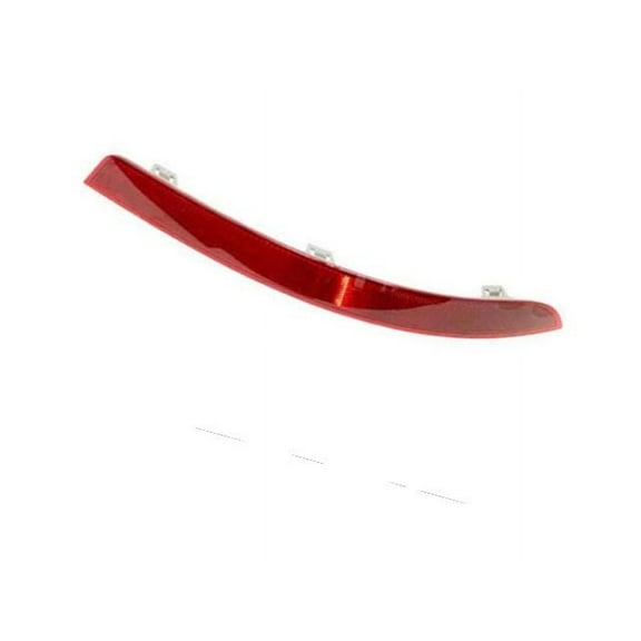 Rear Left Driver Side Bumper Cover Reflector Lens - Compatible with 2013 - 2016 Mercedes-Benz GL450 (Not for Cars with Code 056, 772, 800, 806, 807, 808, 809) 2014 2015