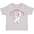 thumbnail image 3 of Inktastic I'm Purrdy Cute White Kitty Cat Boys or Girls Toddler T-Shirt, 3 of 5