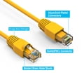 thumbnail image 2 of ACCL 5Ft Cat6A UTP Ethernet Network Booted Cable Yellow, 5 Pack, 2 of 2
