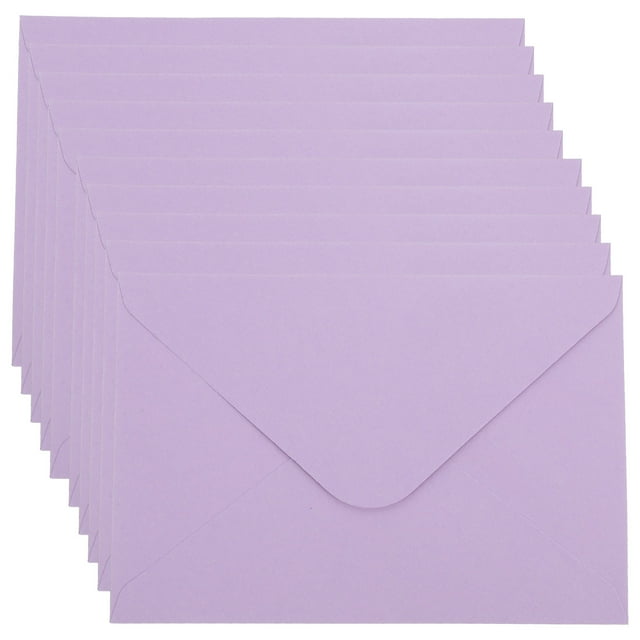 Miangastore 50Pcs Wedding Letter Envelopes Party Blank Envelopes Portable Envelopes for Invitation