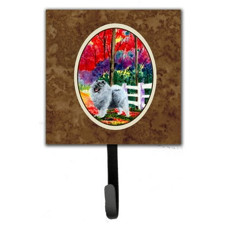 Caroline's Treasures Keeshond Leash Holder and Key Hook