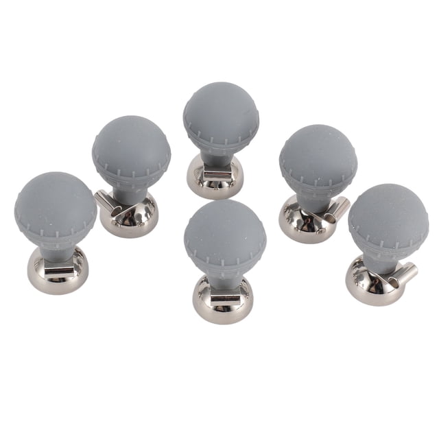 Bombilla De Ventosa De Pecho, Bola De Succión De Pecho De Electrodos De Electrocardiograma De Níquel De Doble Orificio De 3,0/4,0 Mm Para Adultos