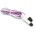 thumbnail image 2 of 2-in-1 Purple 6ft Long USB Cable Rapid Charger Sync Wire Flat Data Transfer Power Cord Compatible With iPhone XS Max XR X SE 8 PLUS 7 Plus 6S Plus 6 Plus 5S 5C 5, iPad 9.7 4 R4G, 2 of 6