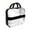White Marble, variant on Impressions Vanity Mini Marble Bella Carry Case with Handle, Travel Makeup Bag (White Marble)