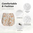 thumbnail image 6 of Lsque Retro Floral Butterfly Printed Women's Running Shorts with Liner Pockets,Elastic Quick Dry Workout Athletic Gym Yoga Shorts,Womens High Waist Shorts-X-Large, 6 of 9