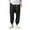 Black, variant on Vedolay Trousers Baggy Cargo Pants Men Casual Loose Fit Pants,Gray M