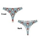thumbnail image 3 of Fotbe Snowflake Christmas gnome Tanga Sin Costuras para Mujer con Estampado – Panties Invisibles, Transpirables y Cómodos para Uso Diario-XX-Large, 3 of 6