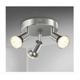 thumbnail image 2 of Luz de techo para baño Iluminación Led Lámpara de techo para baño Cromo 3 puntos ajustables Ip44 Gu10 Litzee Luz de techo para baño, 2 of 6