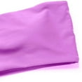 thumbnail image 6 of Viikei Bathing Suit for Women Crop Top High Waisted Bikini Set Solid Color Swimsuits, 6 of 8