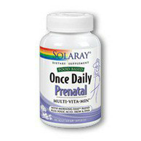 Une fois par jour prénatal Solaray 90 vcaps