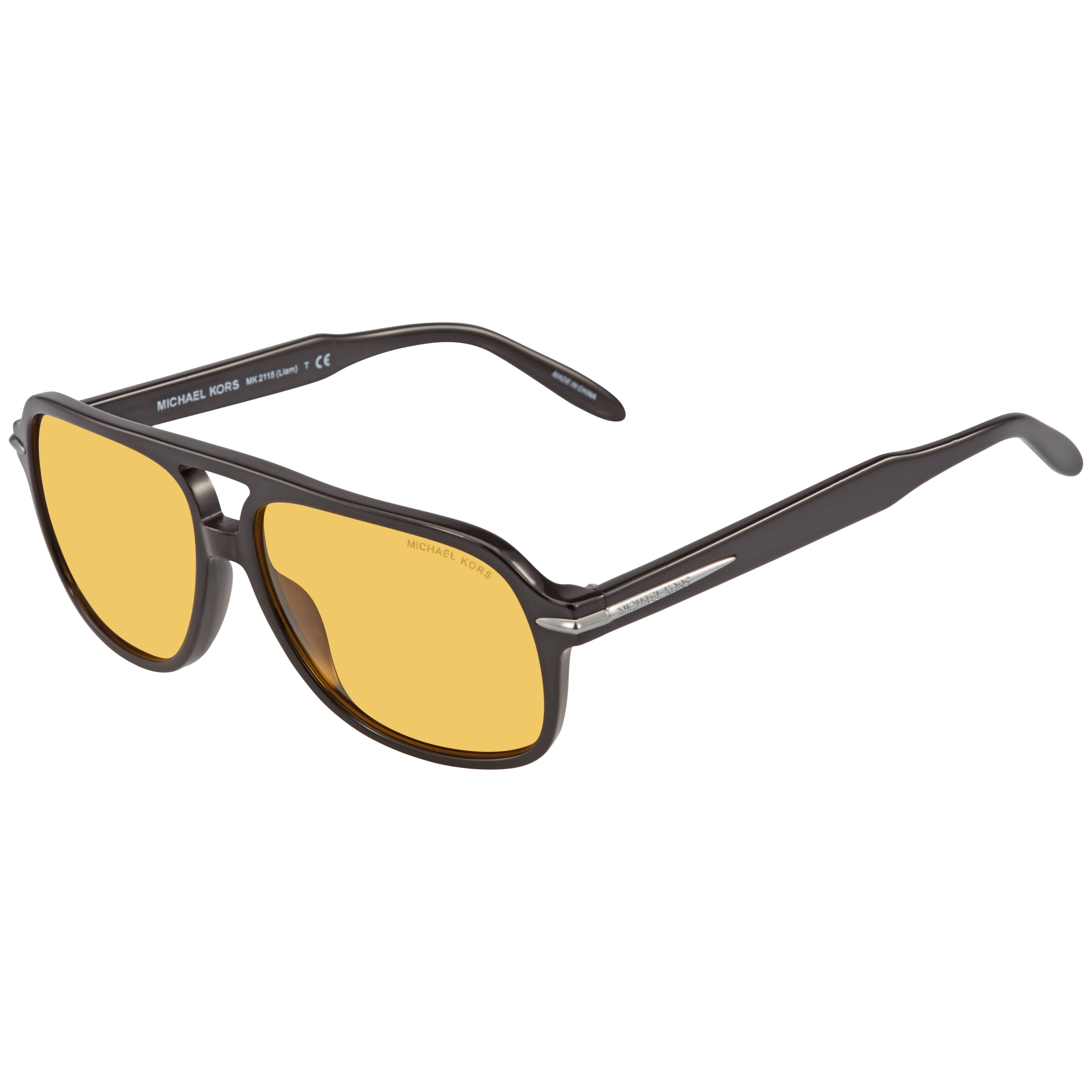 Michael Kors Liam Amber Square Men's Sunglasses MK2115-300585-59 -  
