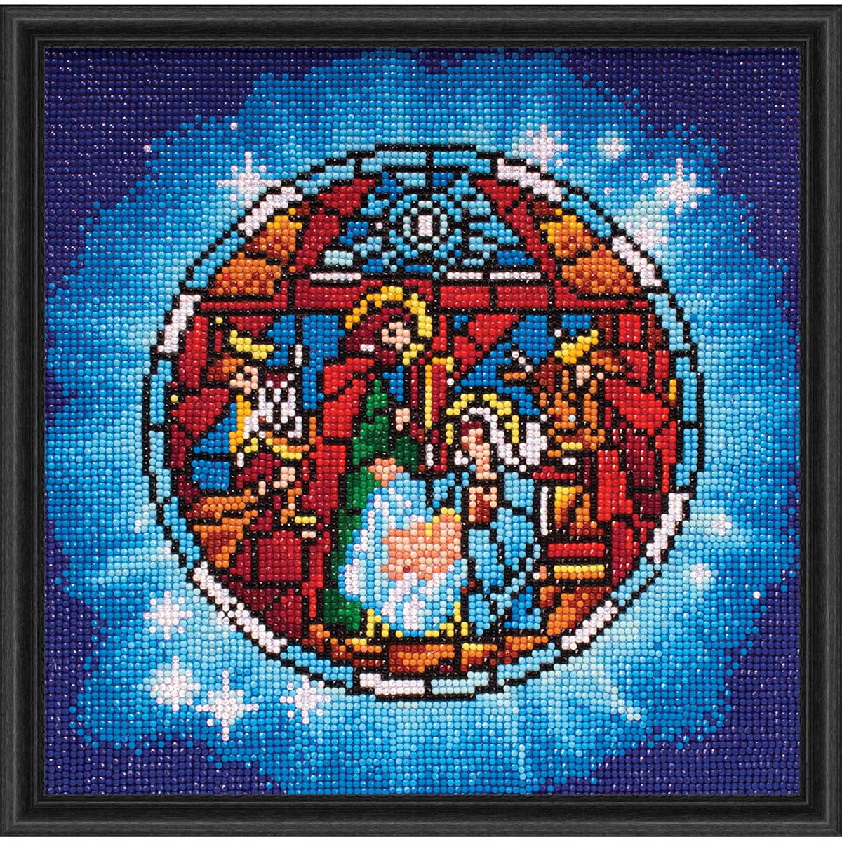 Diamond Art Kit 12x12" FD Holiday Nativity