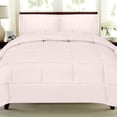 thumbnail image 2 of Luxury 5 Piece Bed-in-a-Bag Down Alternative Comforter and Sheet Set - Pale Pink - Twin XL, 2 of 2