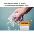 thumbnail image 4 of Manual Paper Shredder, Portable Manual Compact Structure Simple Operation Crank Shredder for Home Office(Orange), 4 of 5