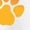 WHITE, variant on Instant Message - Rainbow Paw Prints Bottom Side Hit - Women's Short Sleeve Graphic T-Shirt