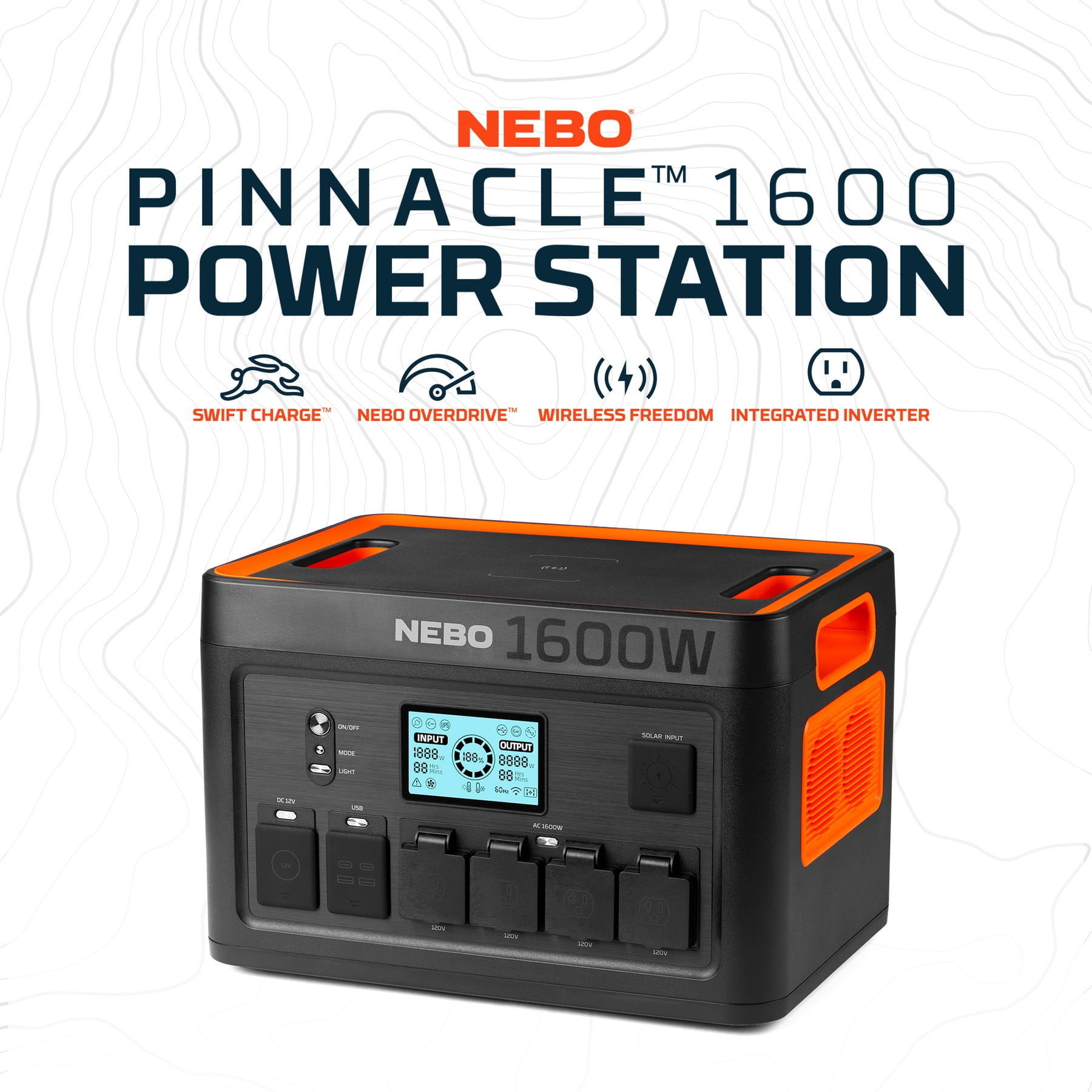 NEBO Pinnacle 1600 Power Station