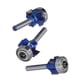 thumbnail image 5 of 3Pcs Roundover Edging Router Bit 1/4in Shank 4 Tooth Round Routers Bits for Woodworking, 5 of 5