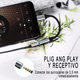 thumbnail image 3 of Cable Adaptador Usb 3.1 Tipo-c A Auxiliar 3.5 Audifono Micrófono Gris, 3 of 5