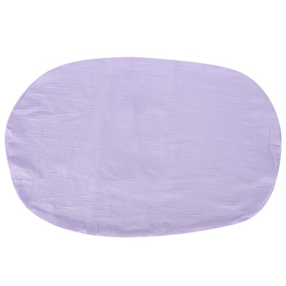Funda para tumbona de recién nacido, transpirable, portátil, para viaje, extraíble, color morado claro
