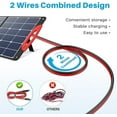 thumbnail image 6 of Pixelman SAE Extension Cable,(10AWG-6FT) Advanced Heavy Duty SAE to SAE Battery Charging Extension Cord for Motorcycle Automotive Power Trolling Motor Travel Trailer Solar Panel SAE Plug, 6 of 7