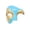 A005- Light Blue, variant on Masquerade Mask for Men Red and Gold Venetian Style Half Face Mask 1 Pack for Masquerade Party Mardi Gras Themed Events