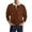 Brown, variant on TANYSU Solid Color Autumn Long Sleeve Lapel Button Down Men's Casual Tops Polo Shirt Athletic Classic Work Basic Collared Pullover Shirts L