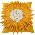 thumbnail image 3 of Nordic Style ThreeDimensional Flowers Cushion Pillow Cover Handmade Throw Pillow Covers Home Decor Backrest Cushion Case Pillowcase for Sofa Bed Couch Decorative Home Textile Supplies, 3 of 7